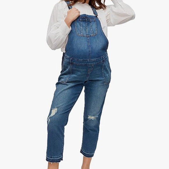 Motherly brand maternity overalls - Picture 1 of 4